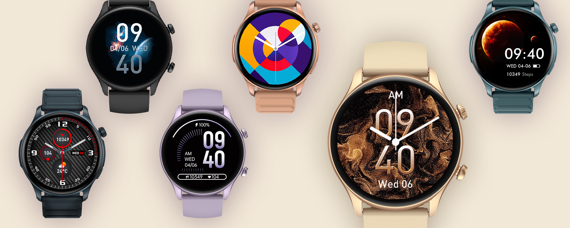 Smartwatch Zeblaze Btalk 3 Plus - złoty